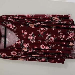 Floral Long Sleeve T